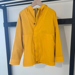 Yellow Hooded Jacket